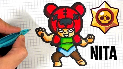 Disegnare Brawl Stars Nita How To Draw The Brawl Stars Comment Porn