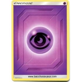 10 Cartes Pokémon Energie Psy série 3