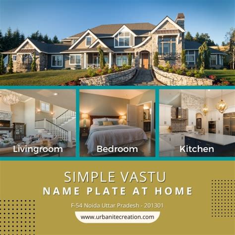 Simple Vastu Tips For Your Name Plate At Home