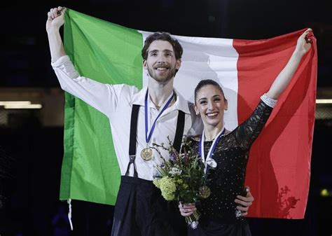 Euro De Patinage Le Couple Italien Conti Macci Sacr Champion D