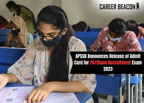 Apssb Announces Release Of Admit Card For Pa Steno Recruitment Exam