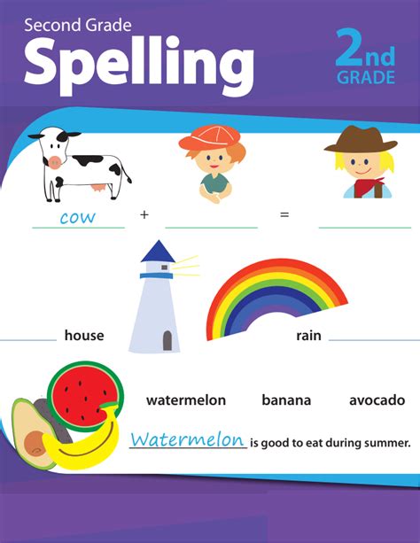 Second Grade Spelling Workbook Free Printable Worksheets Download Pdf