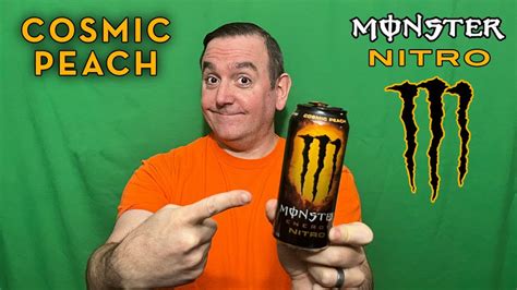 Monster Nitro Cosmic Peach Energy Drink Review The Newest Edition To