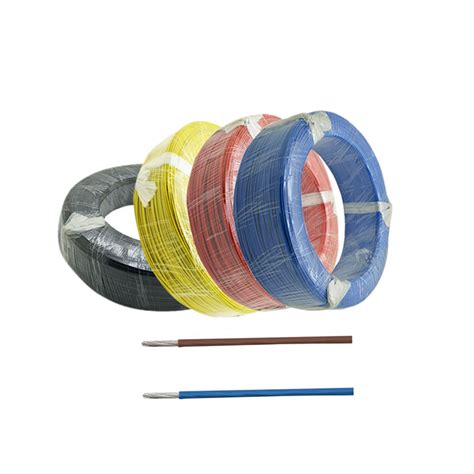 Pfa Ptfe Fep Etfe High Temperature Wires Silver Coated High Temperature