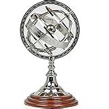 Pr Sentoir Sph Re Globe Antique En Laiton Vintage Armillaire Zodiac