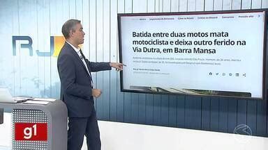 Rj Tv Rio Sul G No Rj Batida Entre Motos Mata Motociclista E