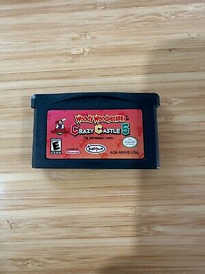 Woody Woodpecker In Crazy Castle Nintendo Game Boy Advance