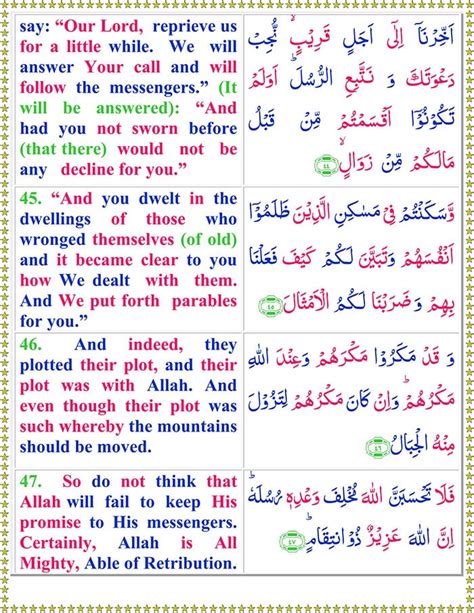 Surah Al Ibrahim With English Translation