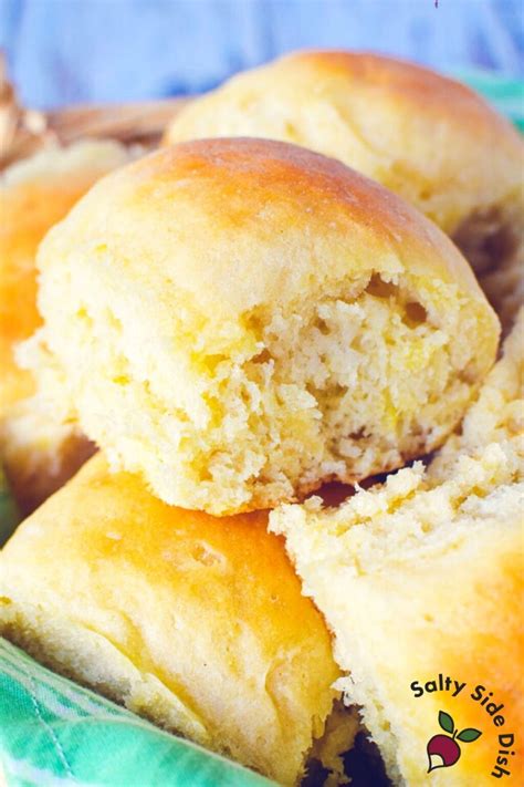 Easy Yeast Roll For Beginners In 1 Hour Salty Side Dish