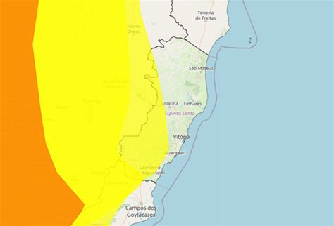 A Gazeta Es Recebe Alerta De Perigo Para Onda De Calor E Baixa