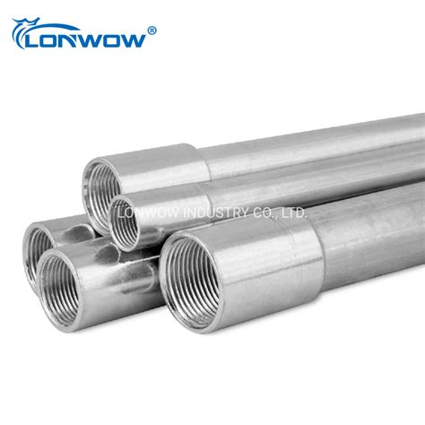 Rmc Conduit Rsc Pipe Rigid Metal Electrical Conduit China Rmc Conduit