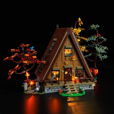 Amazon YEABRICKS LED Light For Lego 21338 Ideas A Frame Cabin