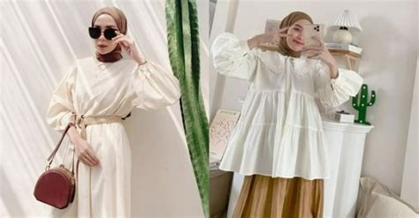 8 Ide Outfit Hijab Nuansa Cokelat Ala Hamidah Rachmayanti