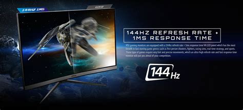 MSI Optix MAG322CQRV 32" (Actual size 31.5") 2560 x 1440 2K QHD 144Hz ...