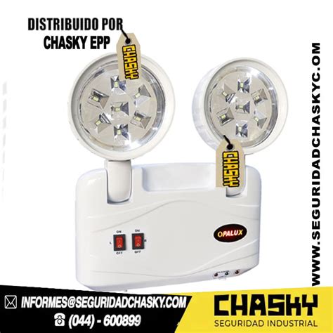 Luz De Emergencia Leds Horas Opalux Led Slim Articulos