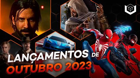 Lançamentos de games de OUTUBRO 2023 Calendário VOXEL YouTube