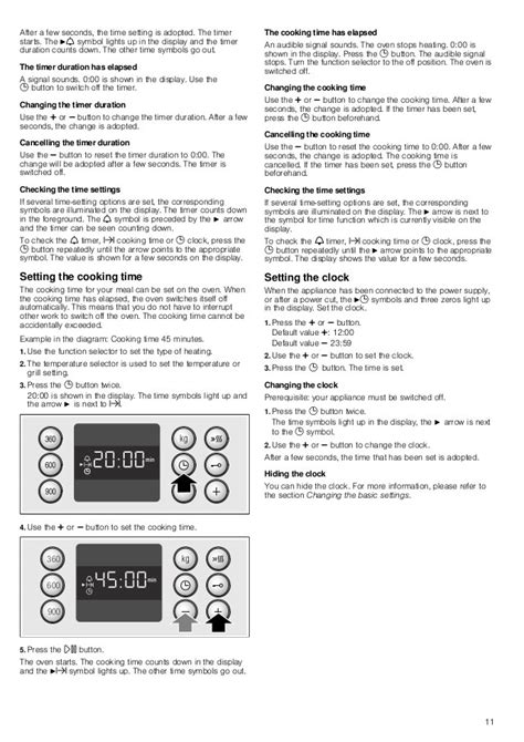 Bosch Oven Clock Setting Instructions Insurelaxen