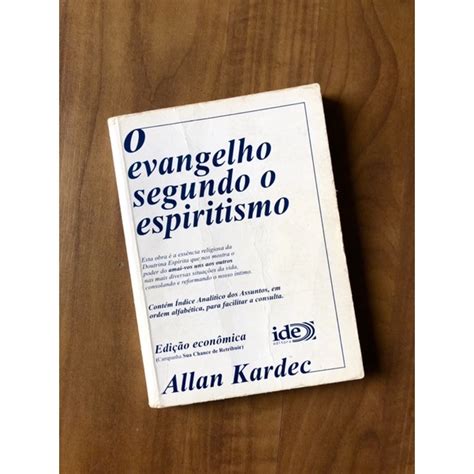 O Evangelho Segundo O Espiritismo Allan Kardec Shopee Brasil