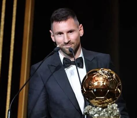 Leyenda Viviente Lionel Messi Ganó Su Octavo Balón De Oro