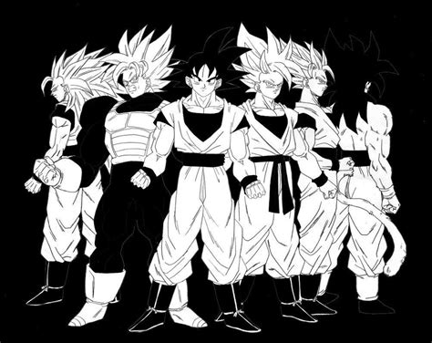 Goku Black And White Wallpapers Wallpaper Cave