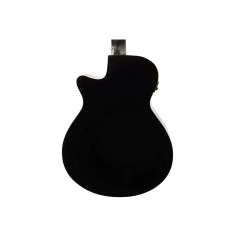 Aeg Bk Guitarra Electroacustica Negra Ibanez