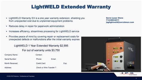 LightSHIELD One Year Extended Warranty – Serra Laser Store