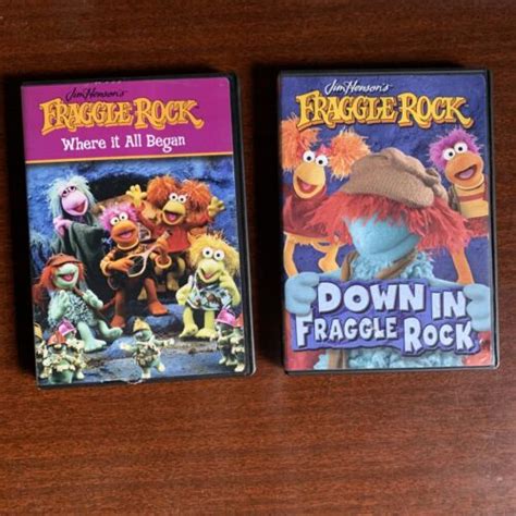 Fraggle Rock 2 Dvds Where It All Began And Down In Fraggle Rock 230