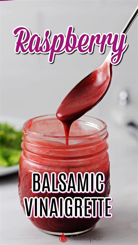 Raspberry Balsamic Vinaigrette Dressing Artofit