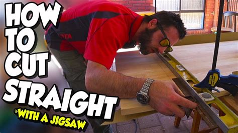 How To Cut Straight When You Only Have A Jigsaw Youtube