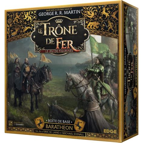 Boite Barathéon Le Trône de Fer le Jeu de Figurines