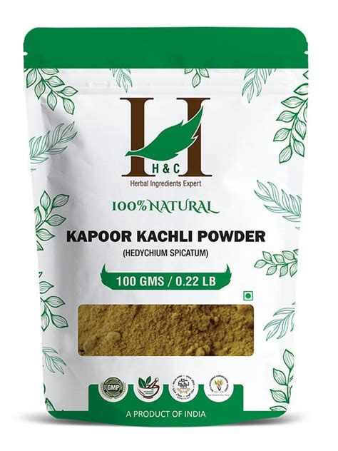 Natural Kapoor Kachli Powder Gm At Rs Kapoor Kachri Powder