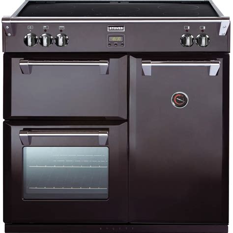 Stoves Richmond 900ei Black 90cm Electric Range Cooker With Induction