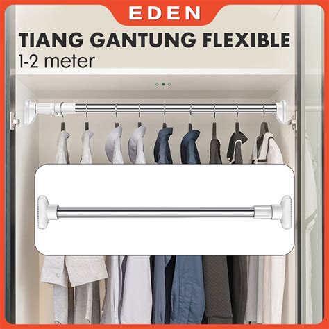 Jual Tiang Gantungan Flexible Tanpa Paku Tiang Horden Tiang Jemuran