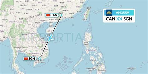 VN3559 Flight Status Vietnam Airlines Guangzhou To Ho Chi Minh City