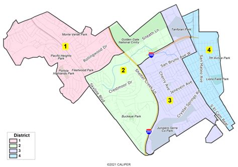 Final Map 104 District San Bruno