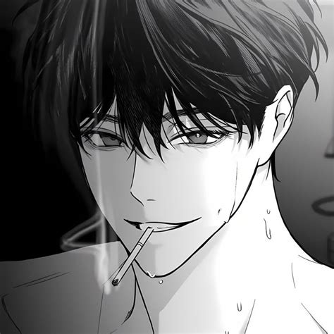sum blmanhwa manhwa mouth drawing handsome anime