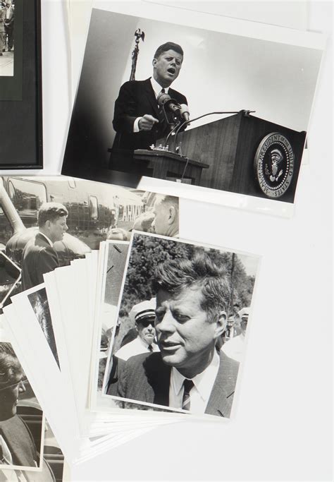 Lot 694: Photo Archive, JFK visit to Nashville & Huntsville | Case Auctions