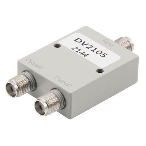 2 Way Power Divider Sma Interface From 6 Ghz To 18 Ghz Rated At 30 Watts