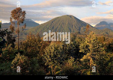 Virunga Mountains, Volcano, Rwanda Stock Photo - Alamy