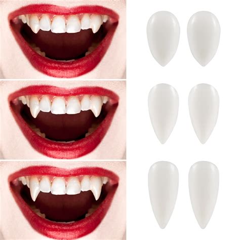 sharpened vampire teeth