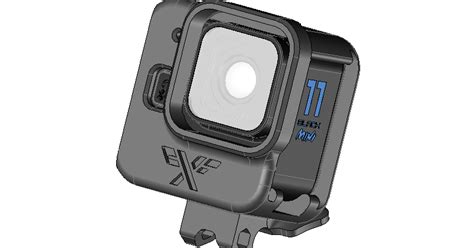 P X F Support Gopro 11 Mini Nd By Phen X Frame Download Free Stl Model