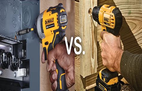 When To Use An Impact Driver Vs A Drill A Comprehensive Guide Tools