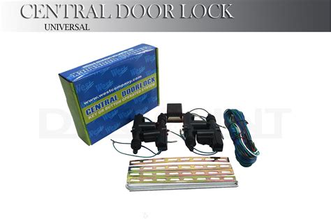 West Universal Central Door Lock Key Or Button Operated System Lazada Ph