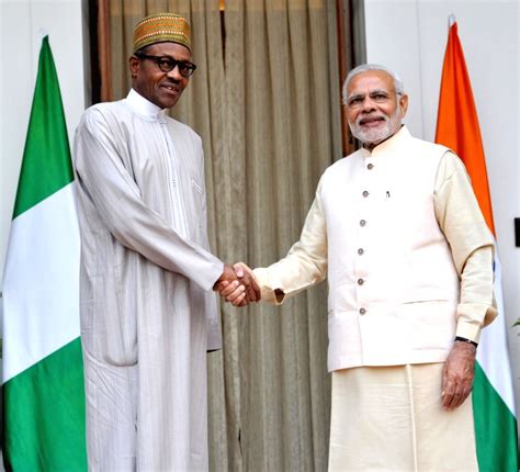 Pm Modi Meets Nigeria President