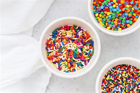 Sprinkles 101 Types Of Sprinkles Uses And More Sweets And Thank You