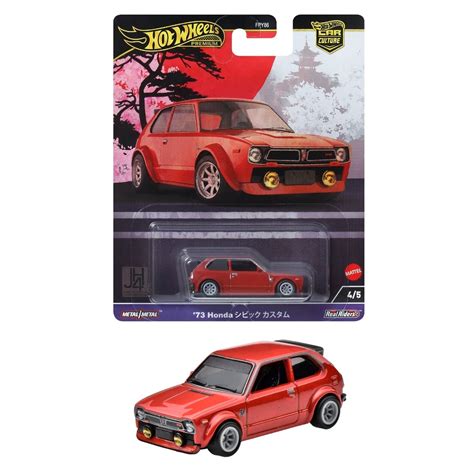 販売中ホットウィール Hot Wheels カーカルチャー ジャパンヒストリックス4 73 ホンダ シビック カスタム 9 28発売 Hot wheels