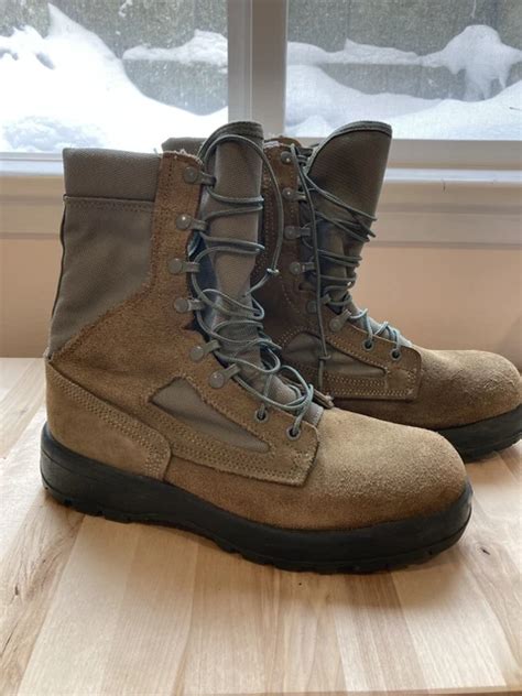 BELLEVILLE AFTW 16 D 1023 Green Gore Tex Combat Boots Mens 8 5 R Air