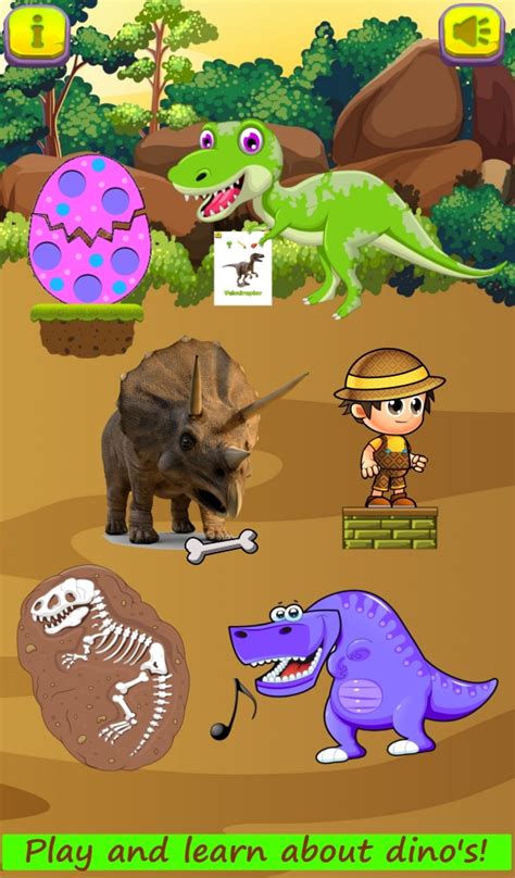 Amazon.com: Dinosaur Games for Kids & Toddlers Ages 2 3 4 5 6+ FULL Version: Appstore for Android