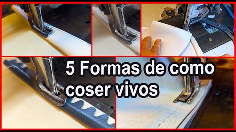 No Te Pierdas Este Video 5 FORMAS DE COMO COSER VIVOS YouTube