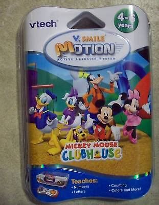 MICKEY MOUSE CLUBHOUSE*V.SMILE MOTION*4-6 YEARS*NEW | eBay